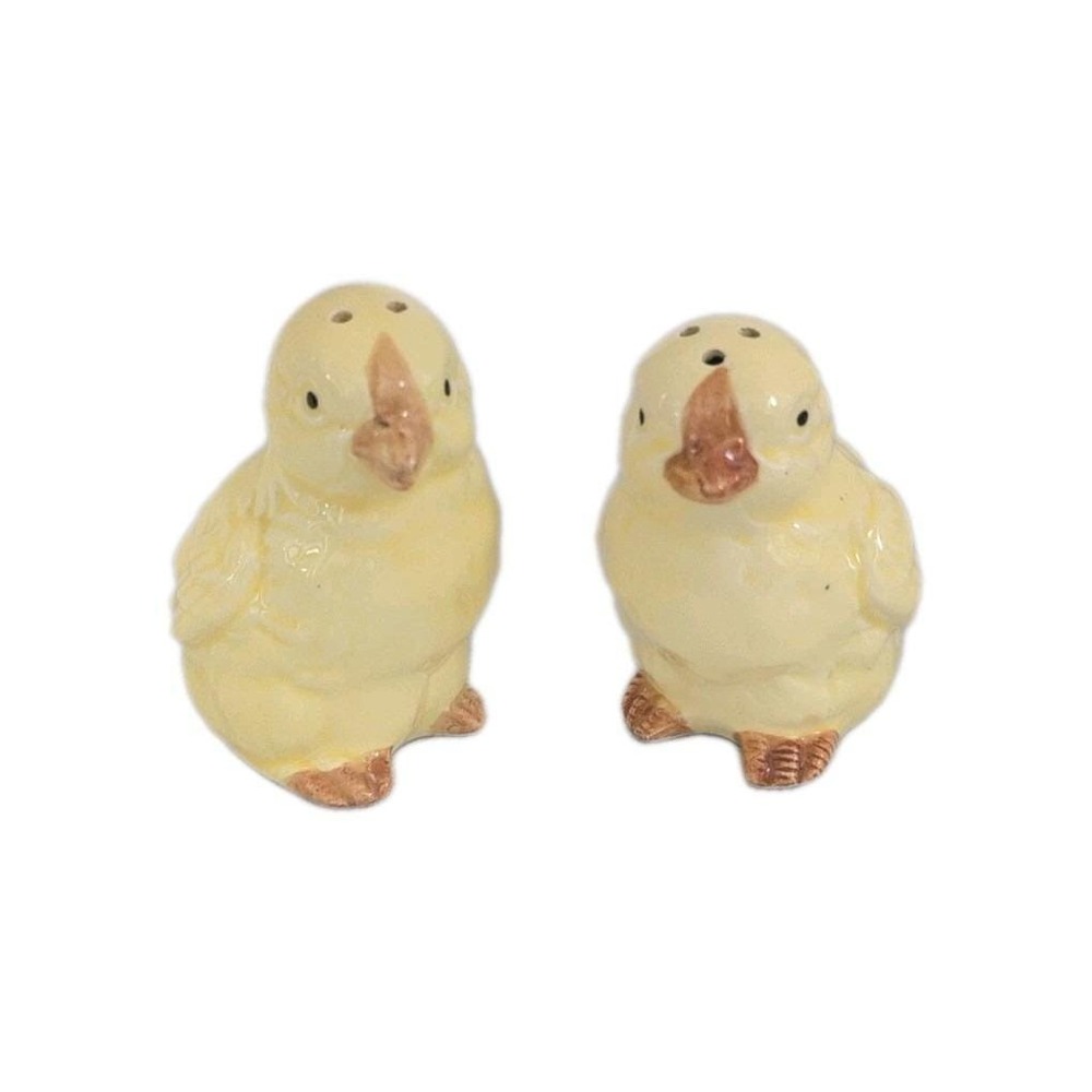 Vintage Takahashi Baby Chick Salt & Pepper Shaker Japan Farmhouse